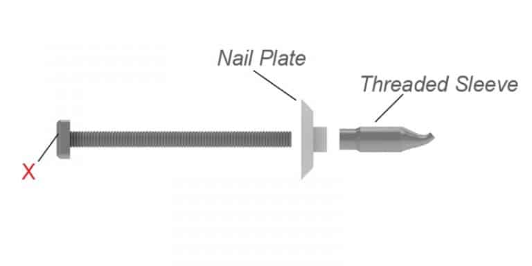 Concrete Panel Restraint Bolts - Haz Metal Fixing Systems