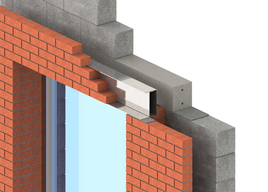 Steel Lintel supports for above openings