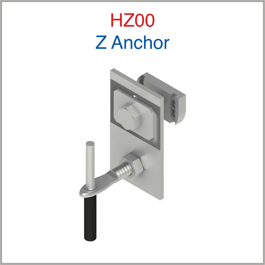 HZ00 Anchors Brackets | Sub Channel Systems | Haz Metal