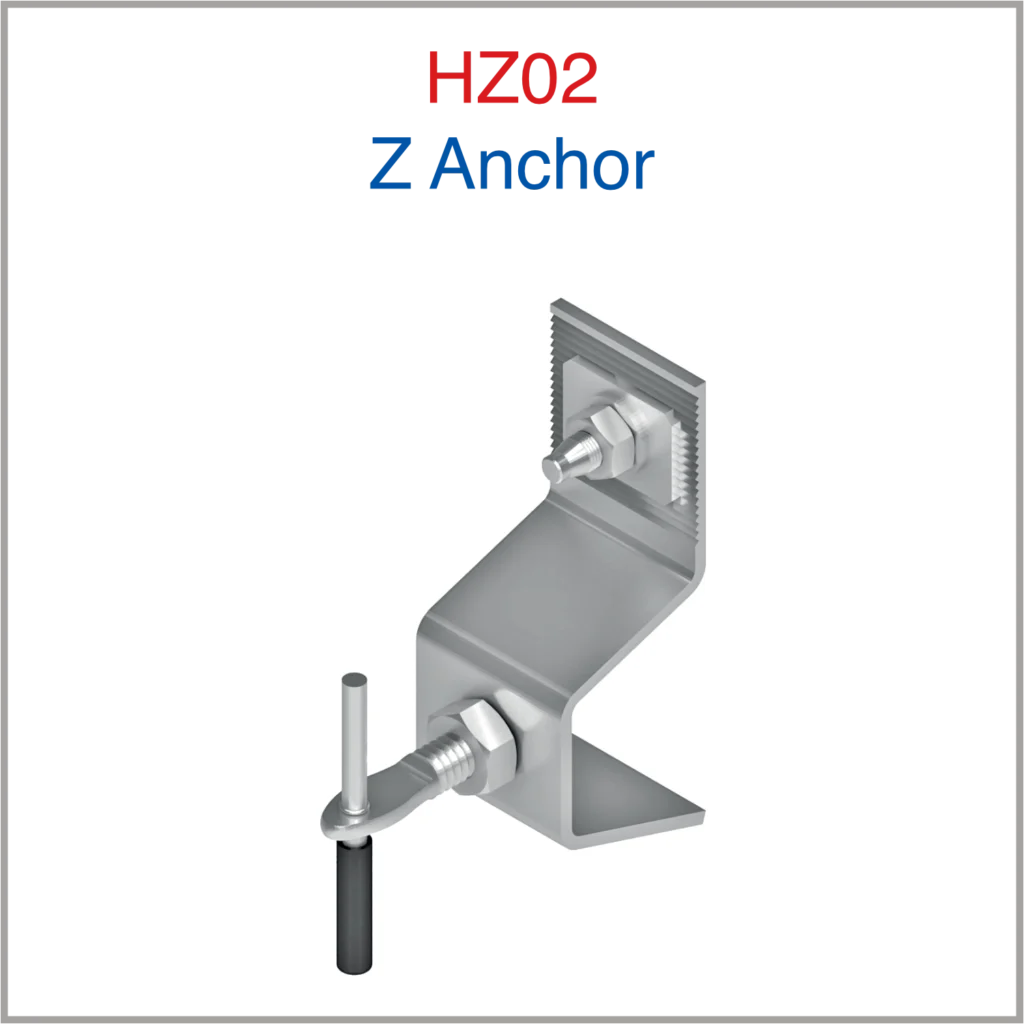 HZ02 Anchors Brackets | Sub Channel Systems | Haz Metal