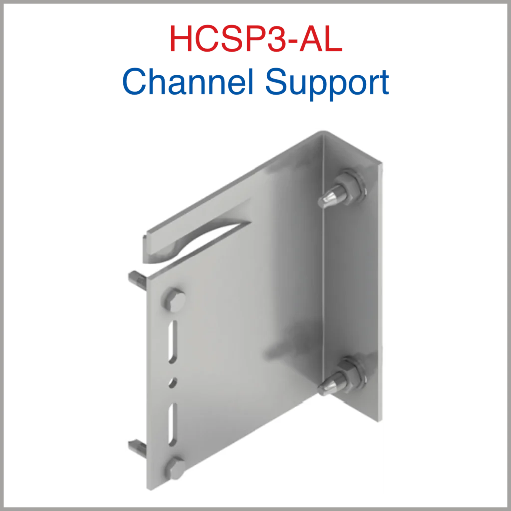 HCSP3-AL Channel Supports | Rainscreen Fixing Systems | Haz Metal