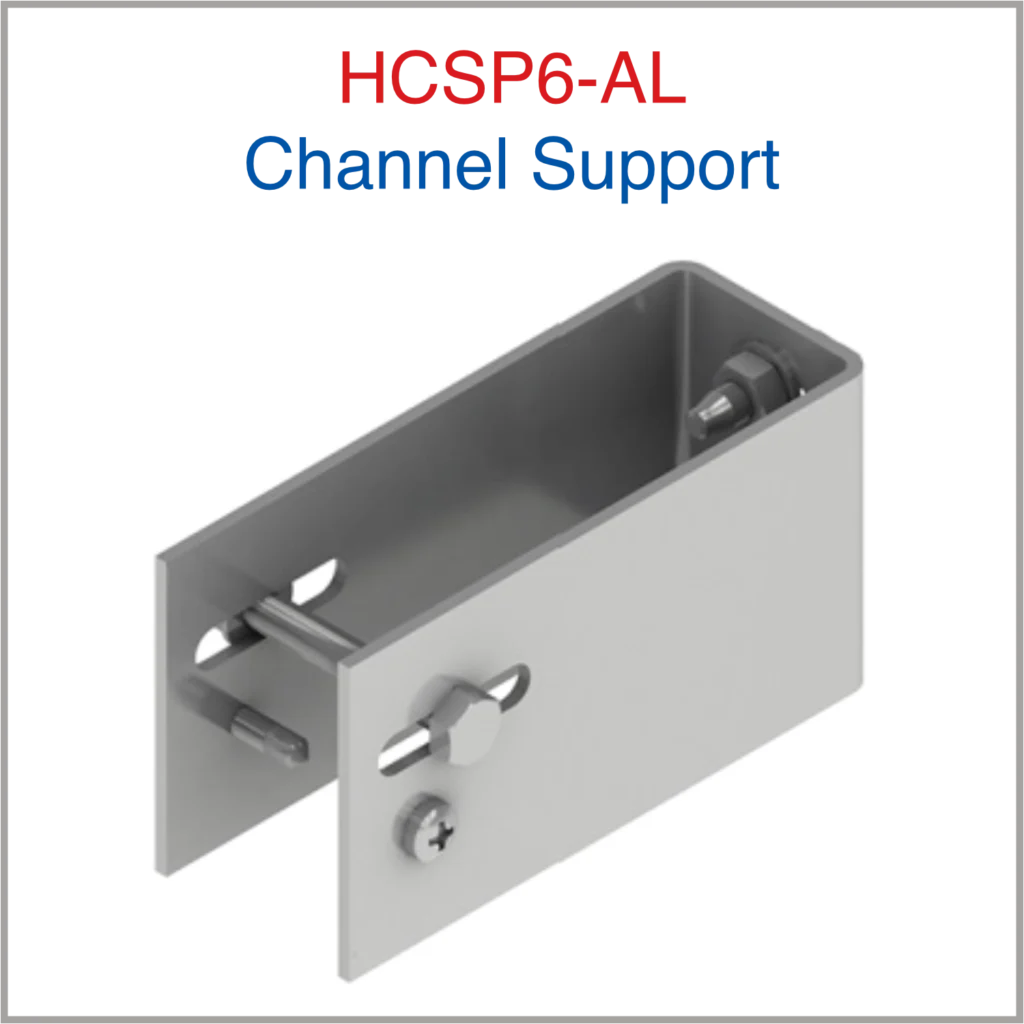 HCSP6-AL Channel Supports | Rainscreen Fixing Systems | Haz Metal