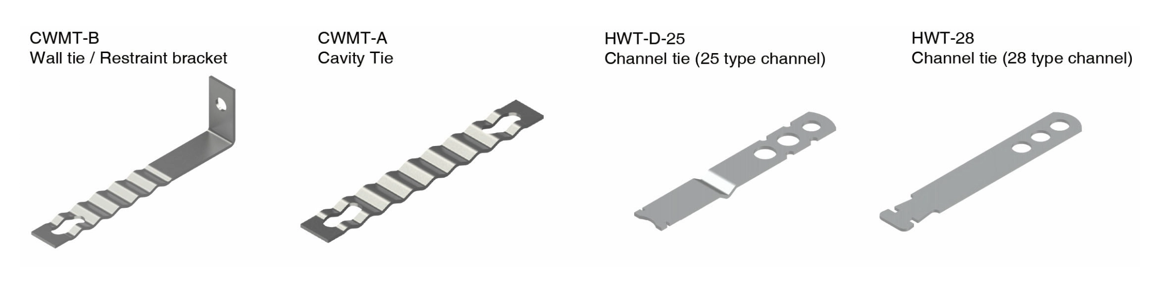 Types of Brick Restraints