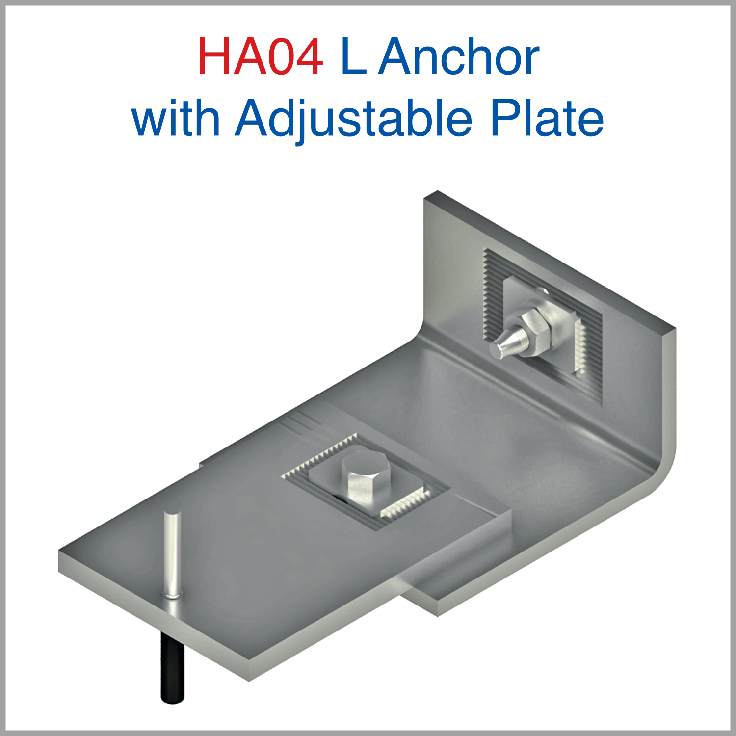 HA04 HA Anchor | Stone Fixing Systems | Haz Metal