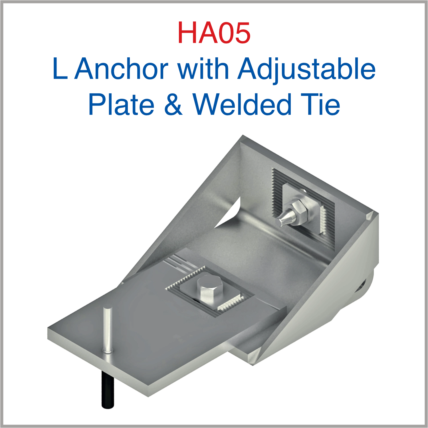 HA05 HA Anchor | Stone Fixing Systems | Haz Metal