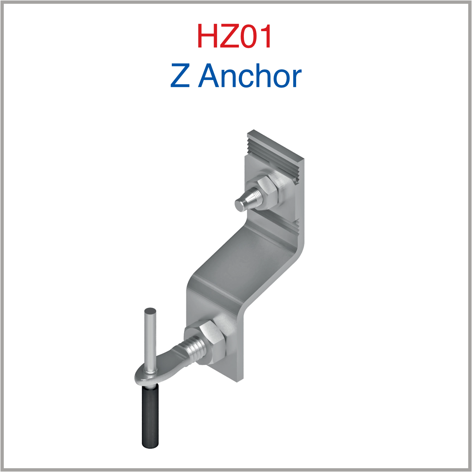 HZ01 Z Anchor | Stone Fixing Systems | Haz Metal