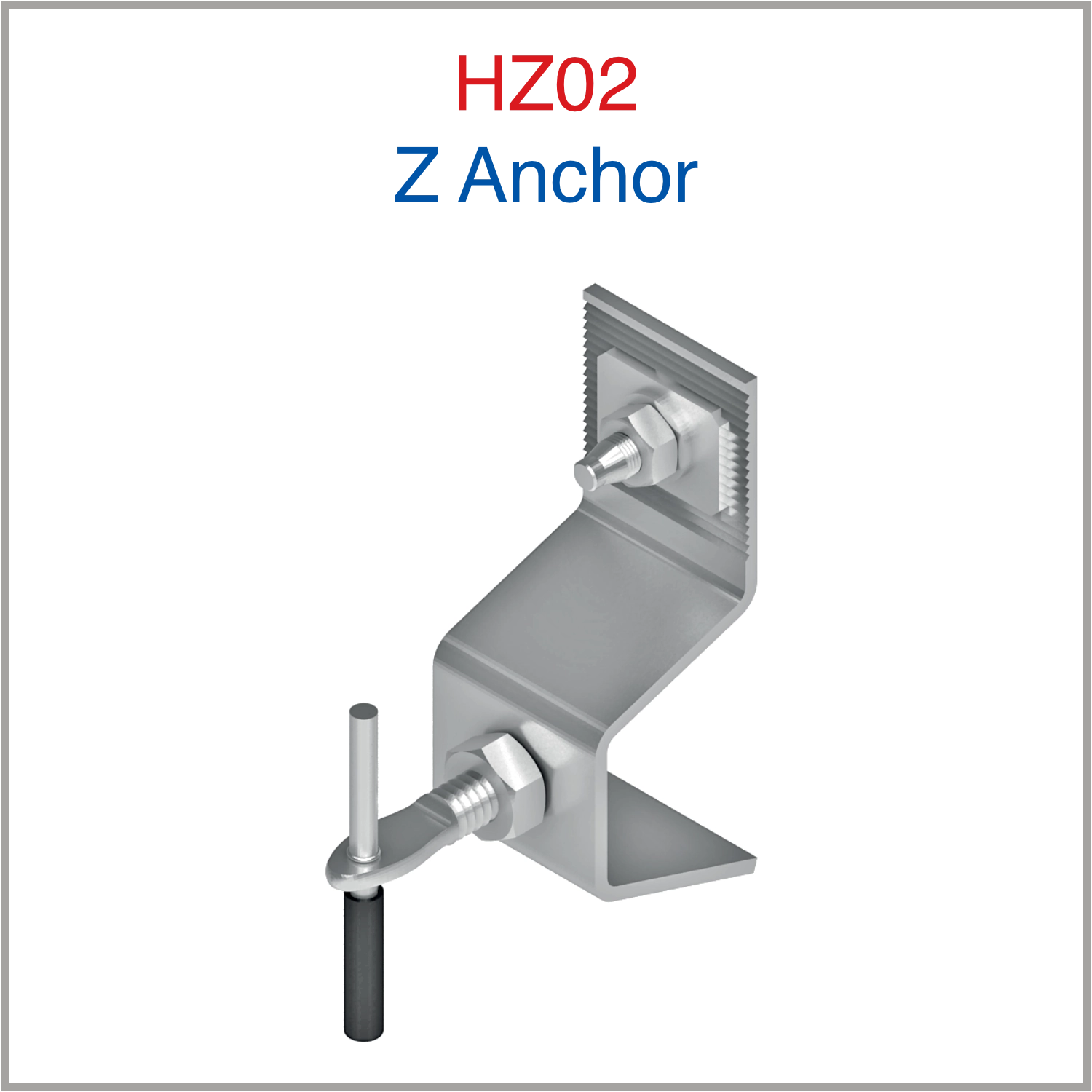 HZ02 Z Anchor | Stone Fixing Systems | Haz Metal