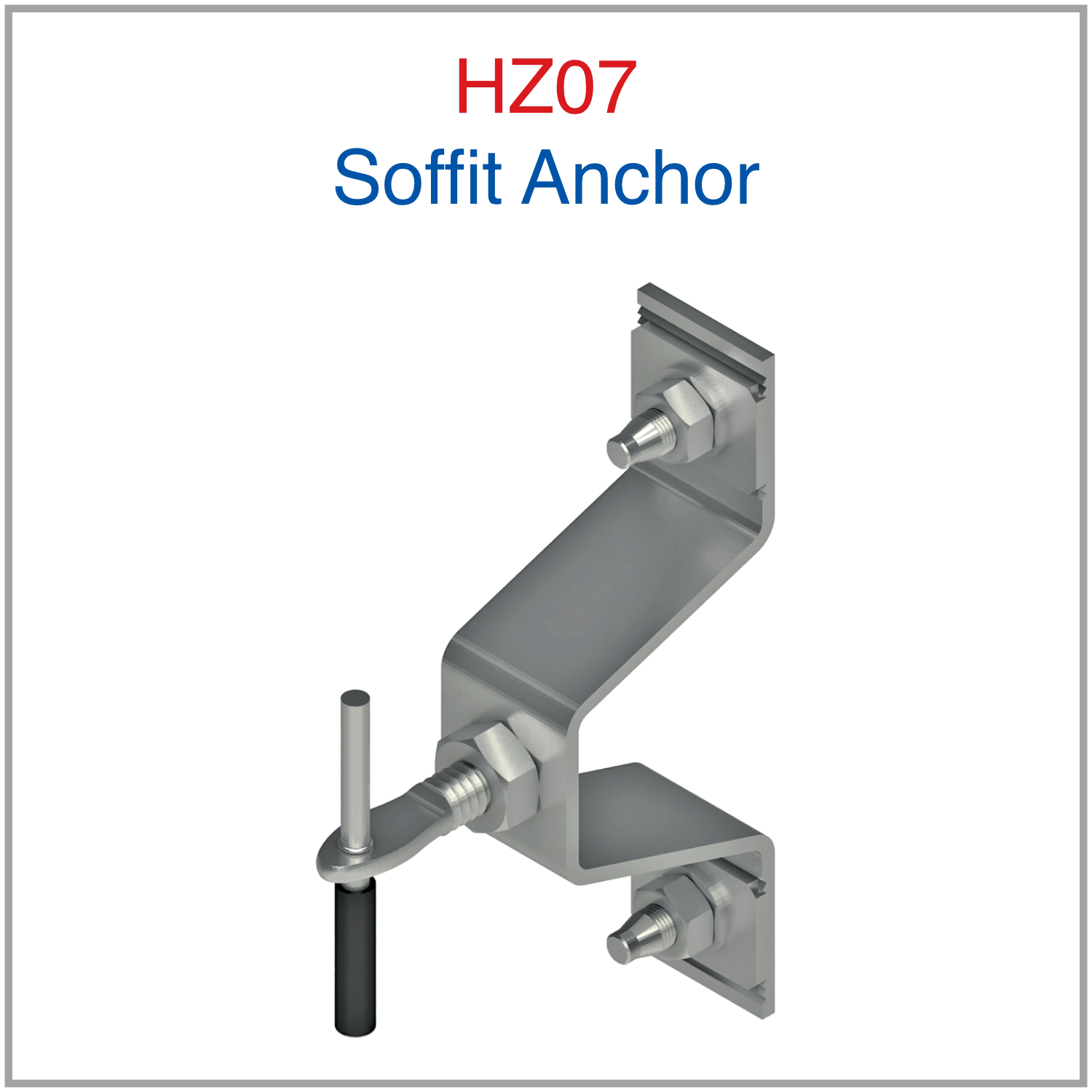 HZ07 Z Anchor | Stone Fixing Systems | Haz Metal