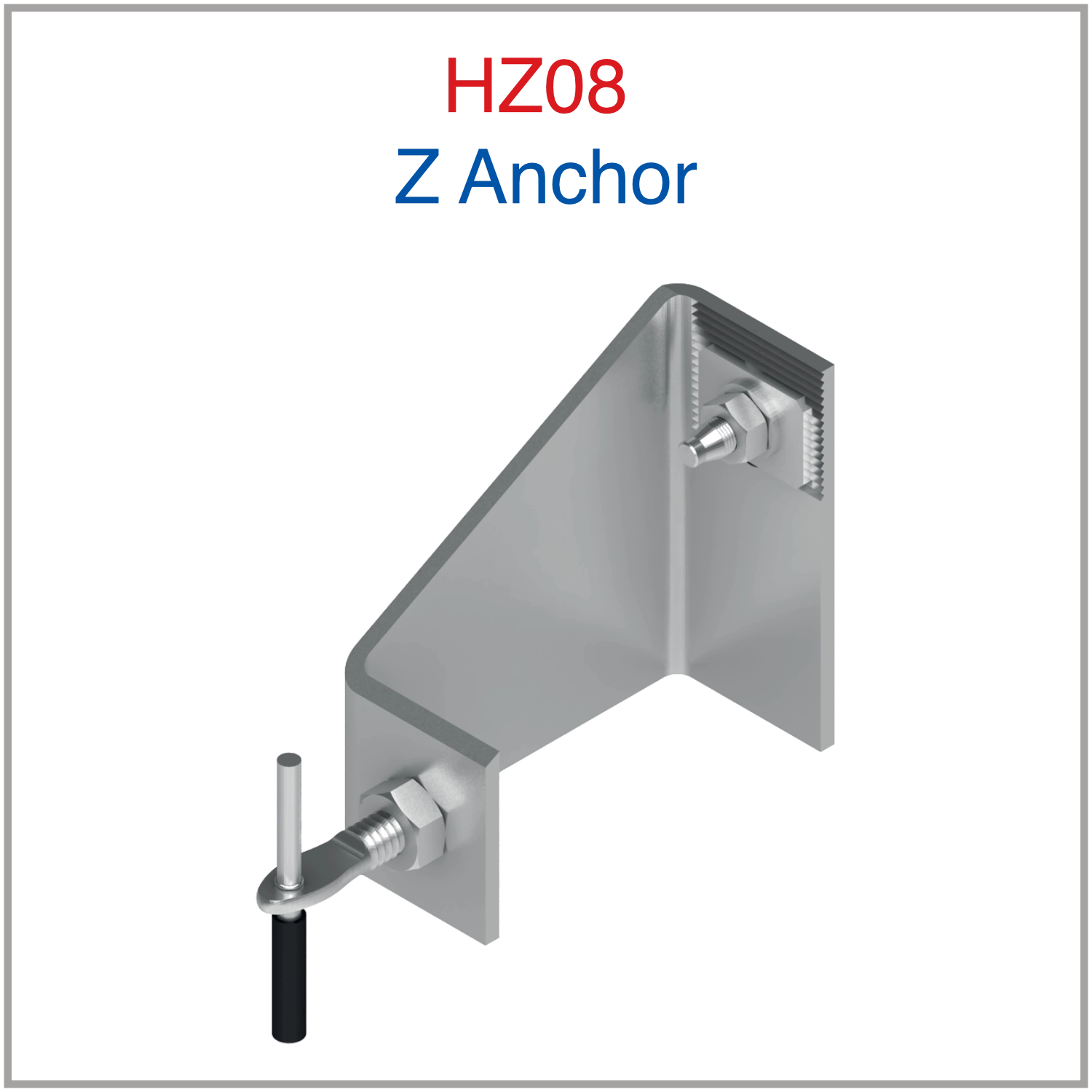 HZ08 Z Anchor | Stone Fixing Systems | Haz Metal