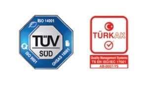 Certificates
HAZ Metal is certified for integrated quality systems, including ISO 9001 Management & Quality System, ISO 14001 Environment and OHSAS 18001 Health & Safety Systems.